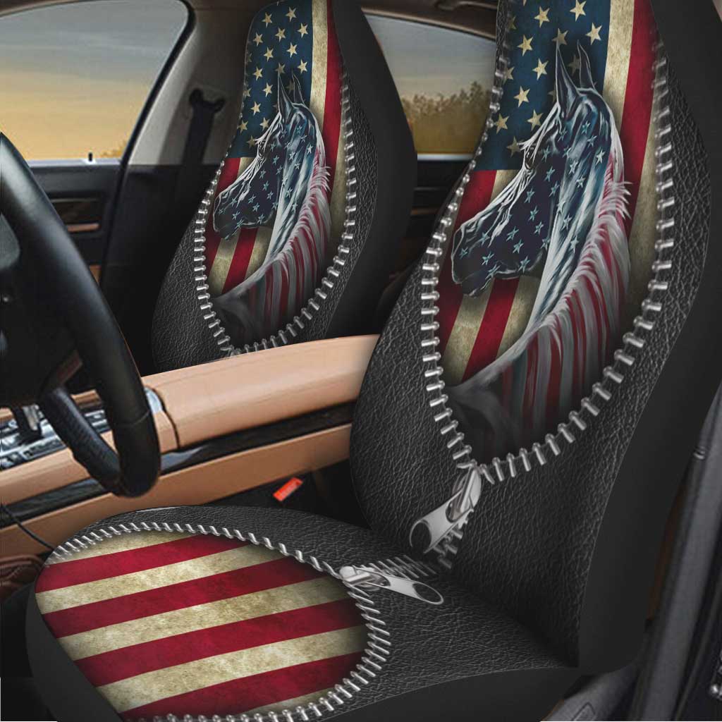 Horse America - Independence Day Horse Seat Covers