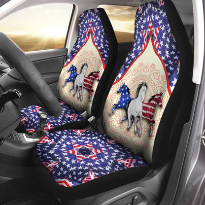 Horse America - Independence Day Seat Covers