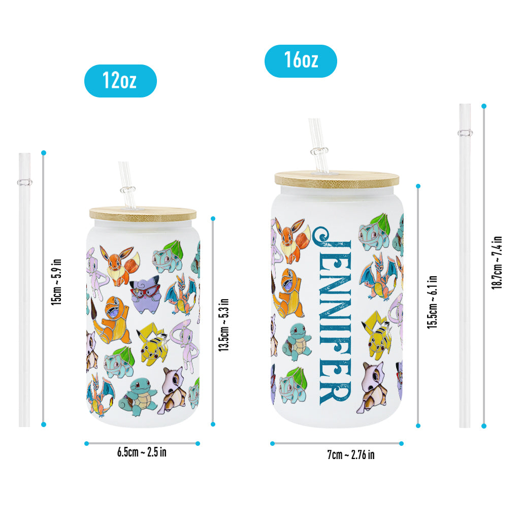 Monster Trainer - Personalized Monster Trainer Can Glass