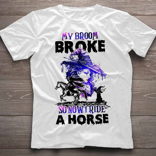 I Ride A Horse - Halloween T-shirt and Hoodie 102021