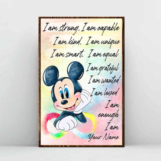I Am Enough - Personalized Autism Awareness Poster