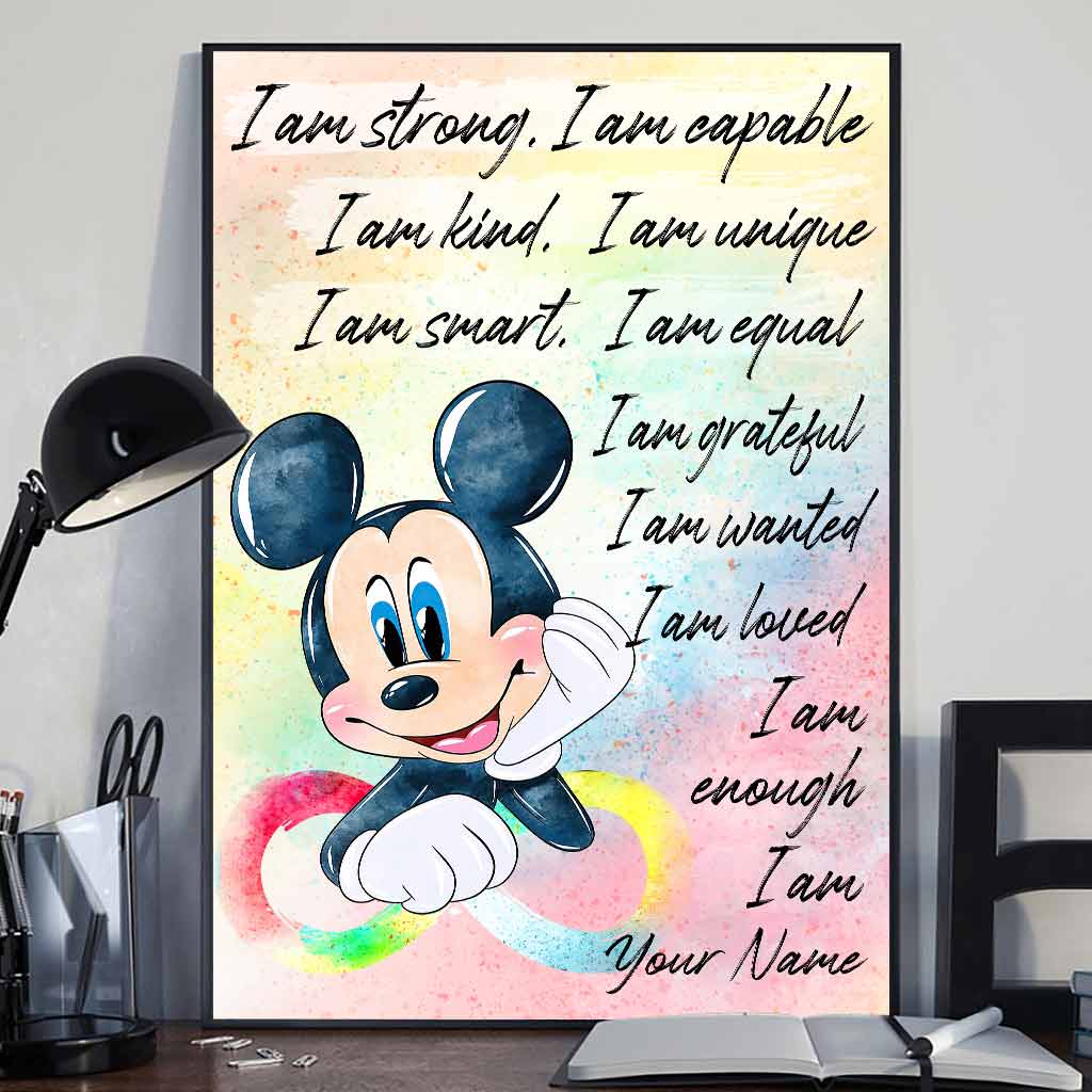 I Am Enough - Personalized Autism Awareness Poster