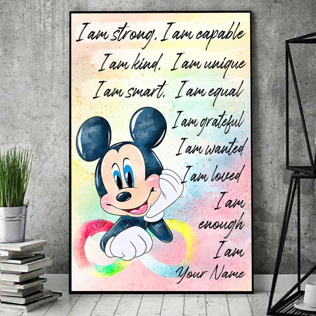I Am Enough - Personalized Autism Awareness Poster