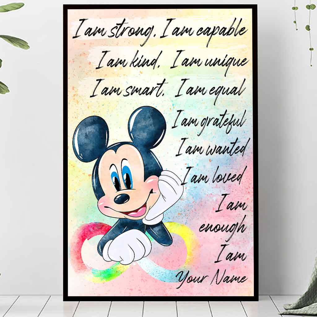 I Am Enough - Personalized Autism Awareness Poster