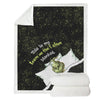 This Is My Leave Me Alone - Personalized Stole Christmas Blanket