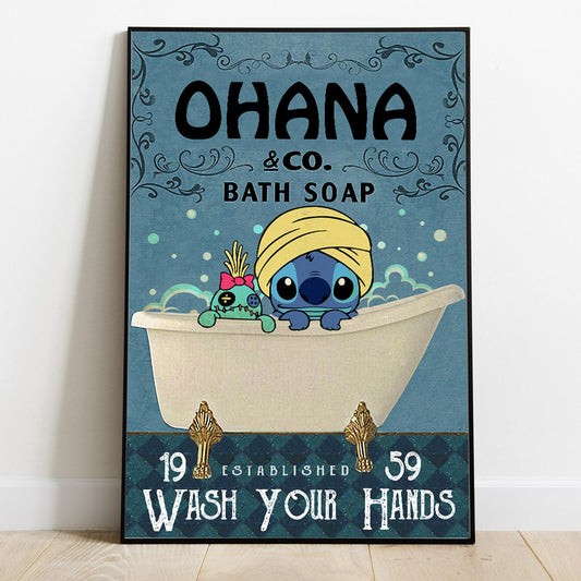 Ohana Bath Soap - Ohana Canvas And Poster