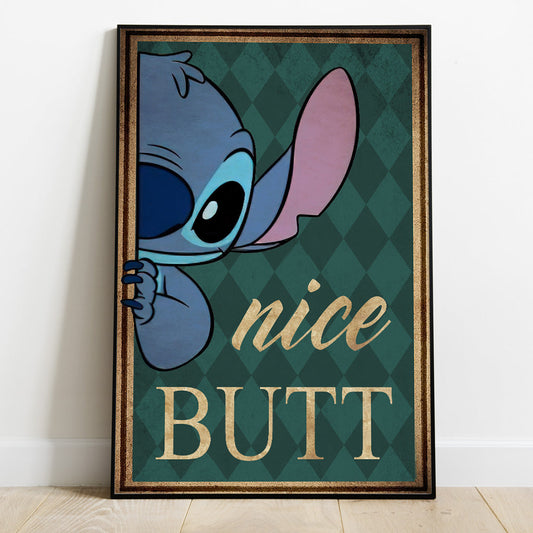 Ohana Nice Butt - Ohana Canvas And Poster