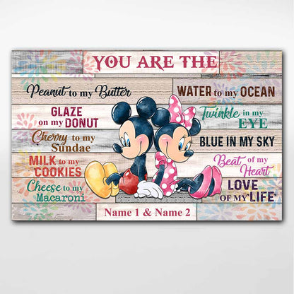 You Are The Love Of My Life - Personalized Couple Mouse Poster