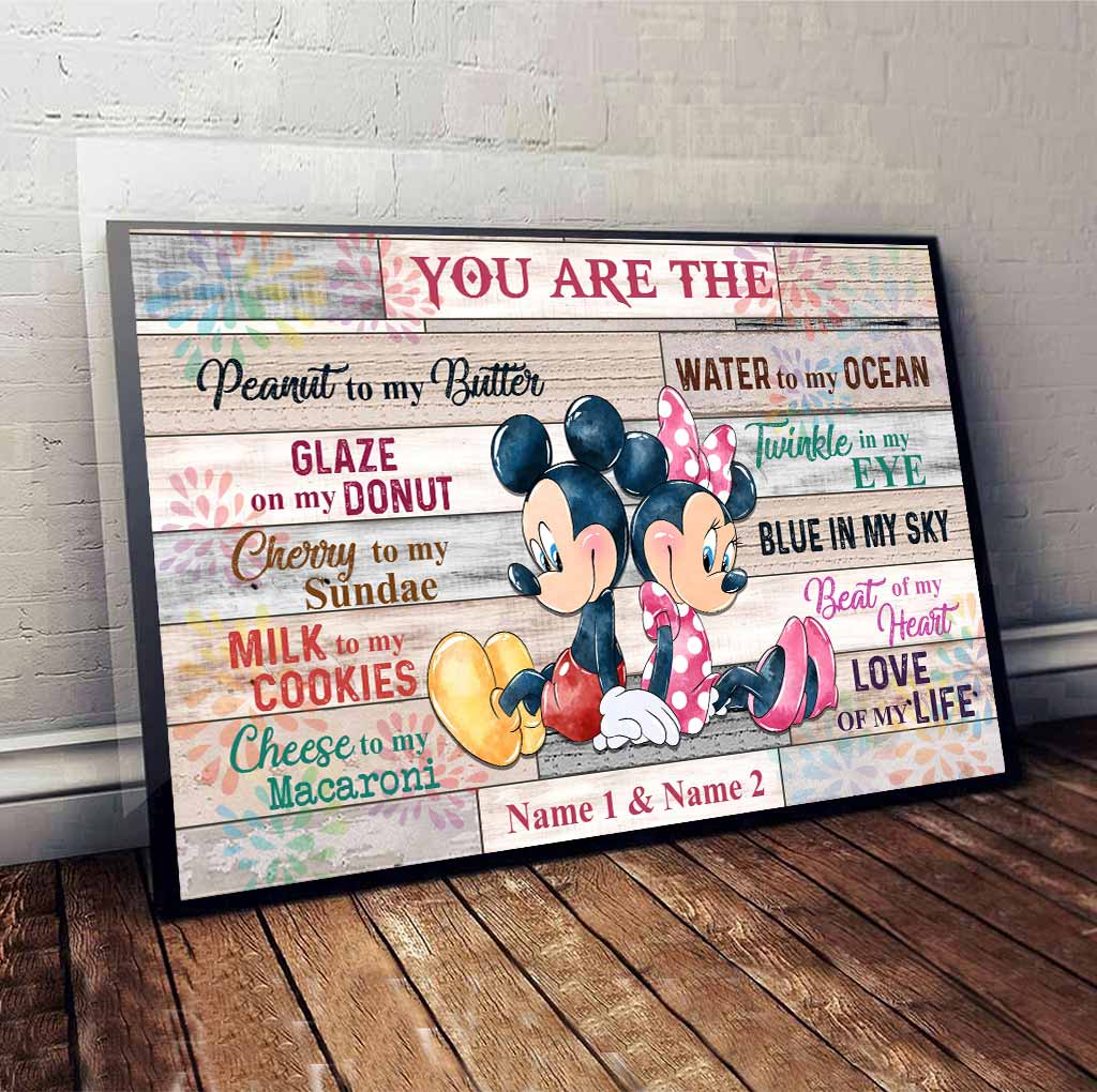 You Are The Love Of My Life - Personalized Couple Mouse Poster