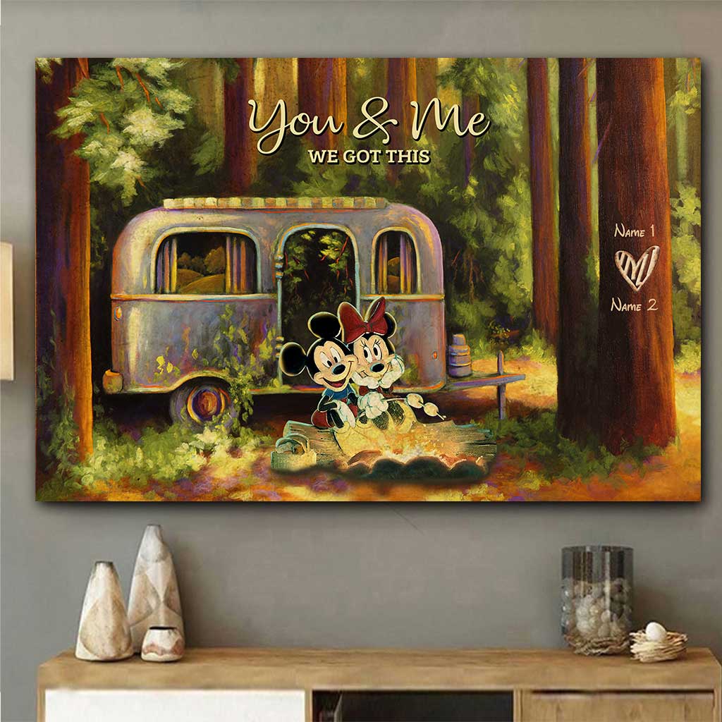 Camping Partners For Life - Personalized Poster