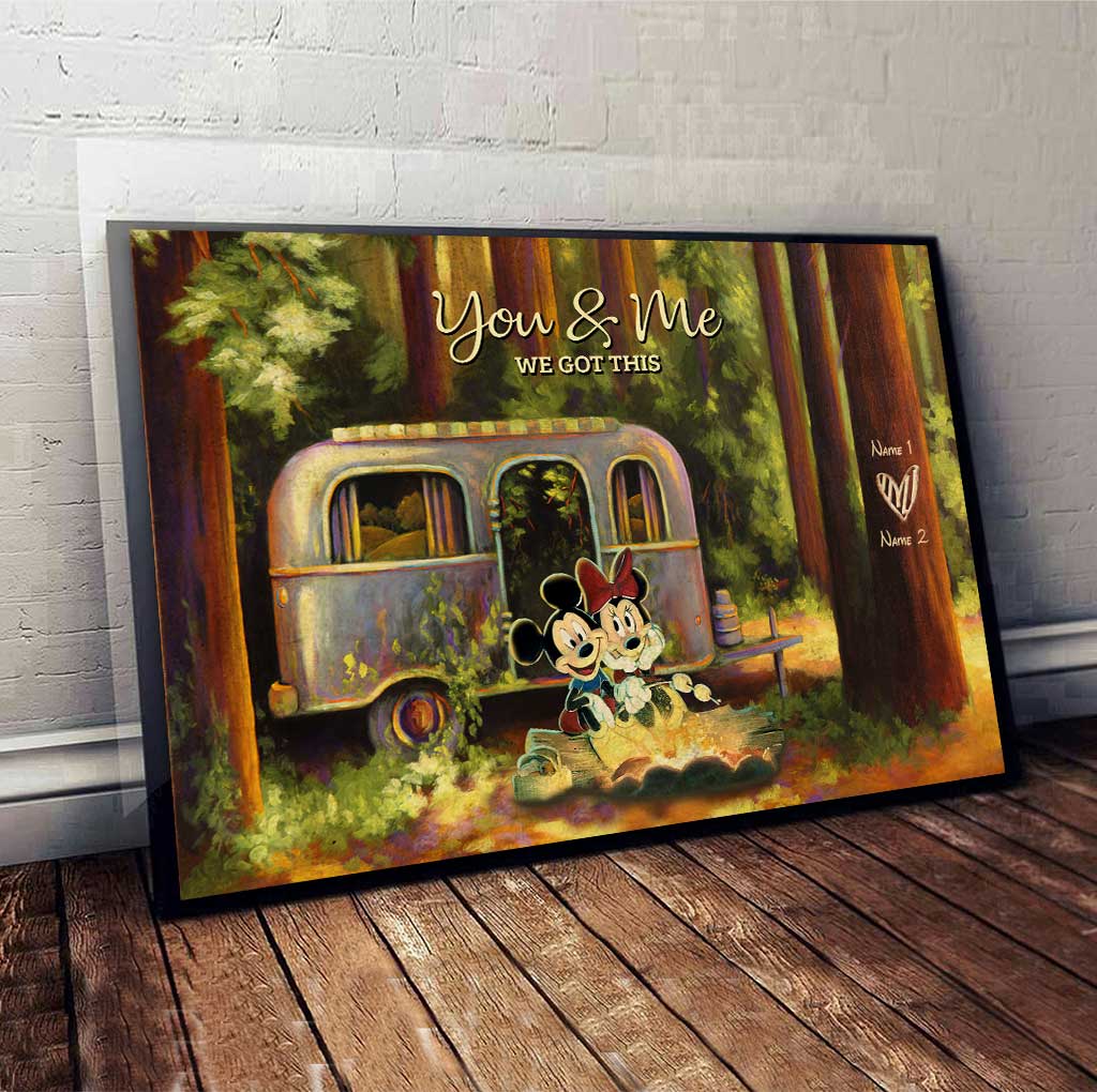 Camping Partners For Life - Personalized Poster