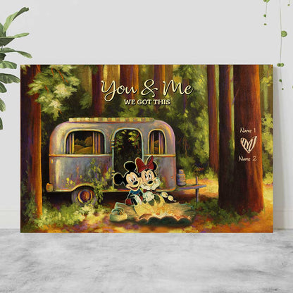 Camping Partners For Life - Personalized Poster