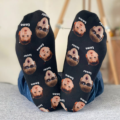 I'm Their Father - Personalized Father Socks