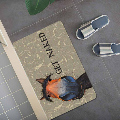 Get Naked - Horse Bath Mat