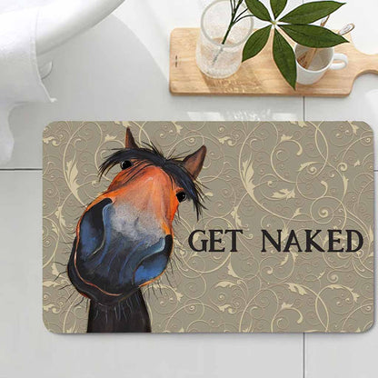 Get Naked - Horse Bath Mat