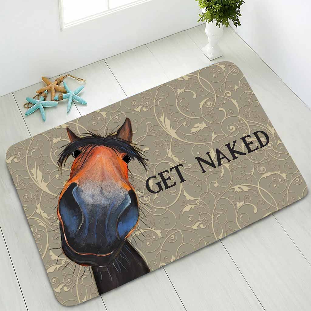 Get Naked - Horse Bath Mat