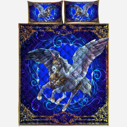 Galactic Pegasus - Horse Quilt Set