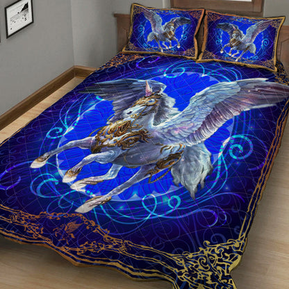 Galactic Pegasus - Horse Quilt Set