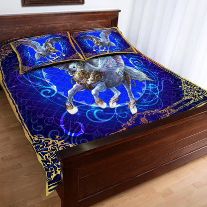 Galactic Pegasus - Horse Quilt Set