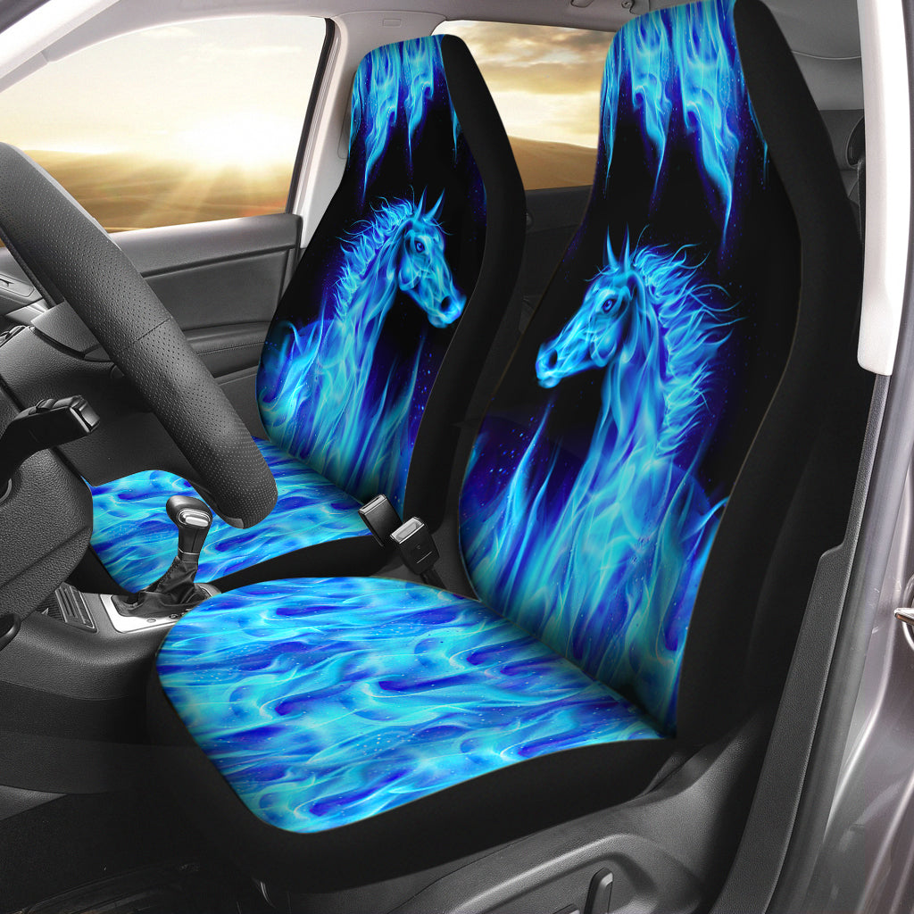 Cold Fire - Horse Seat Covers