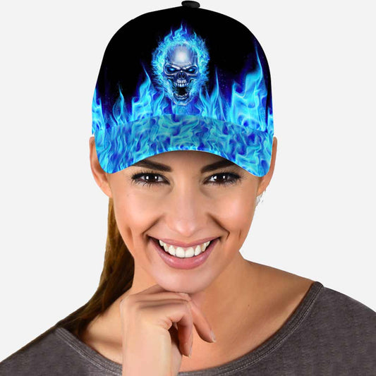 Cold Fire Skull Classic Cap