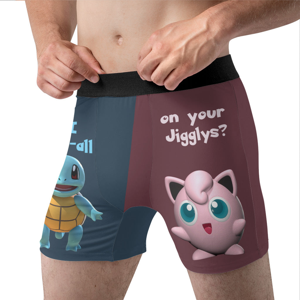 Funny Couple - Monster Trainer Men Boxer Briefs