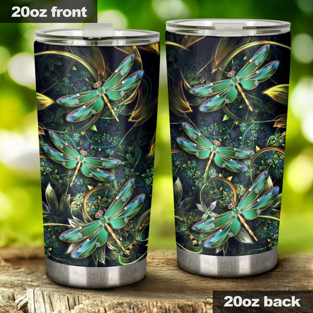 Magic Dragonflies Dragonfly Tumbler 0622