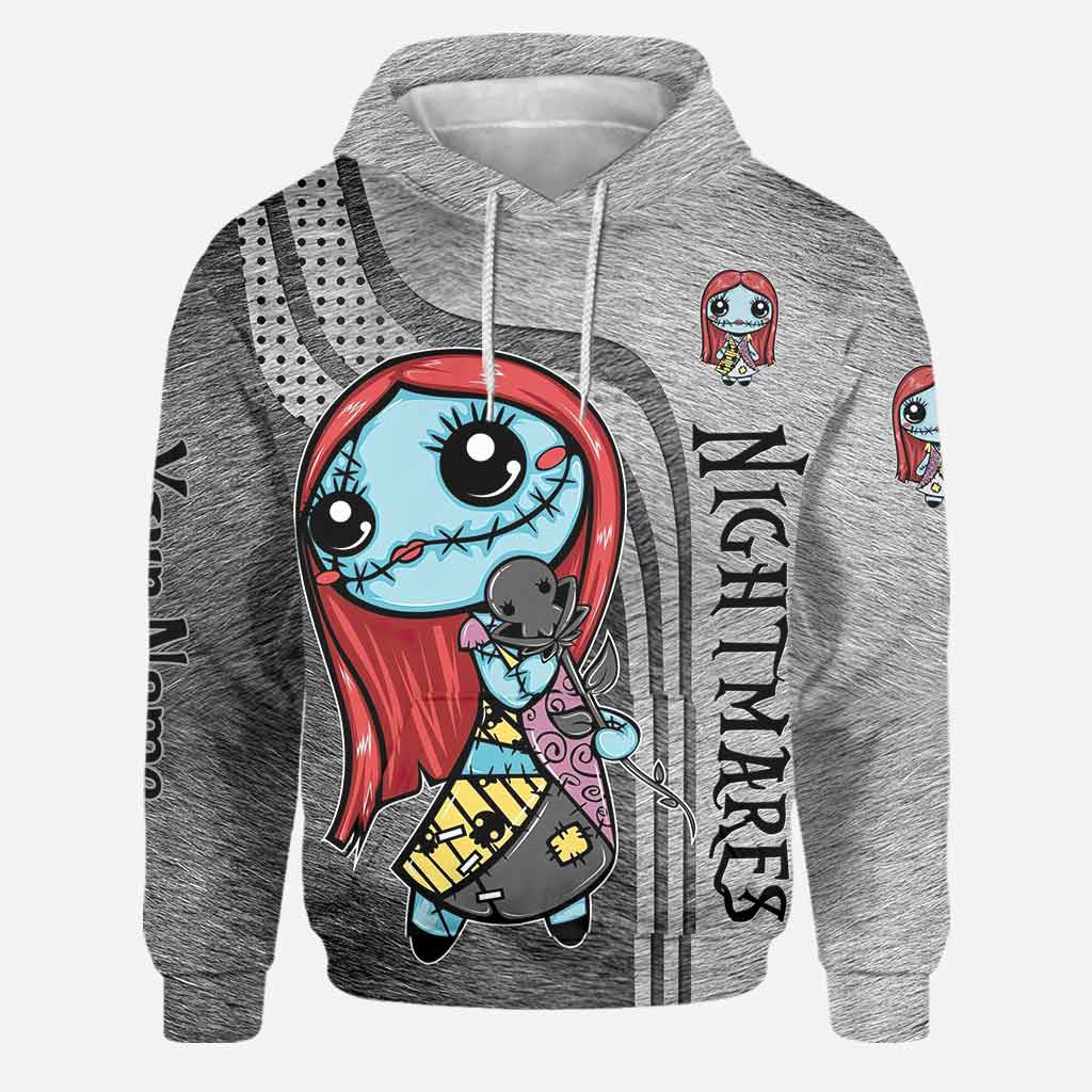 Cute Nightmares - Personalized Hoodie And Leggings