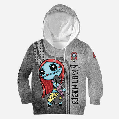 Cute Nightmares - Personalized Hoodie And Leggings