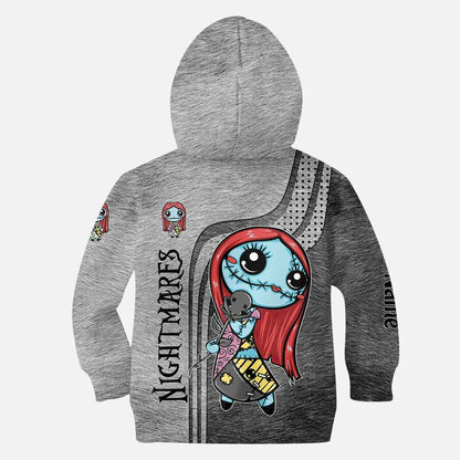 Cute Nightmares - Personalized Hoodie And Leggings