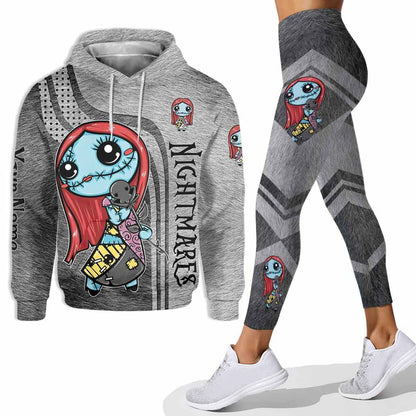 Cute Nightmares - Personalized Hoodie And Leggings