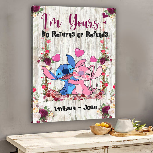 I'm Yours - Personalized Ohana Canvas And Poster