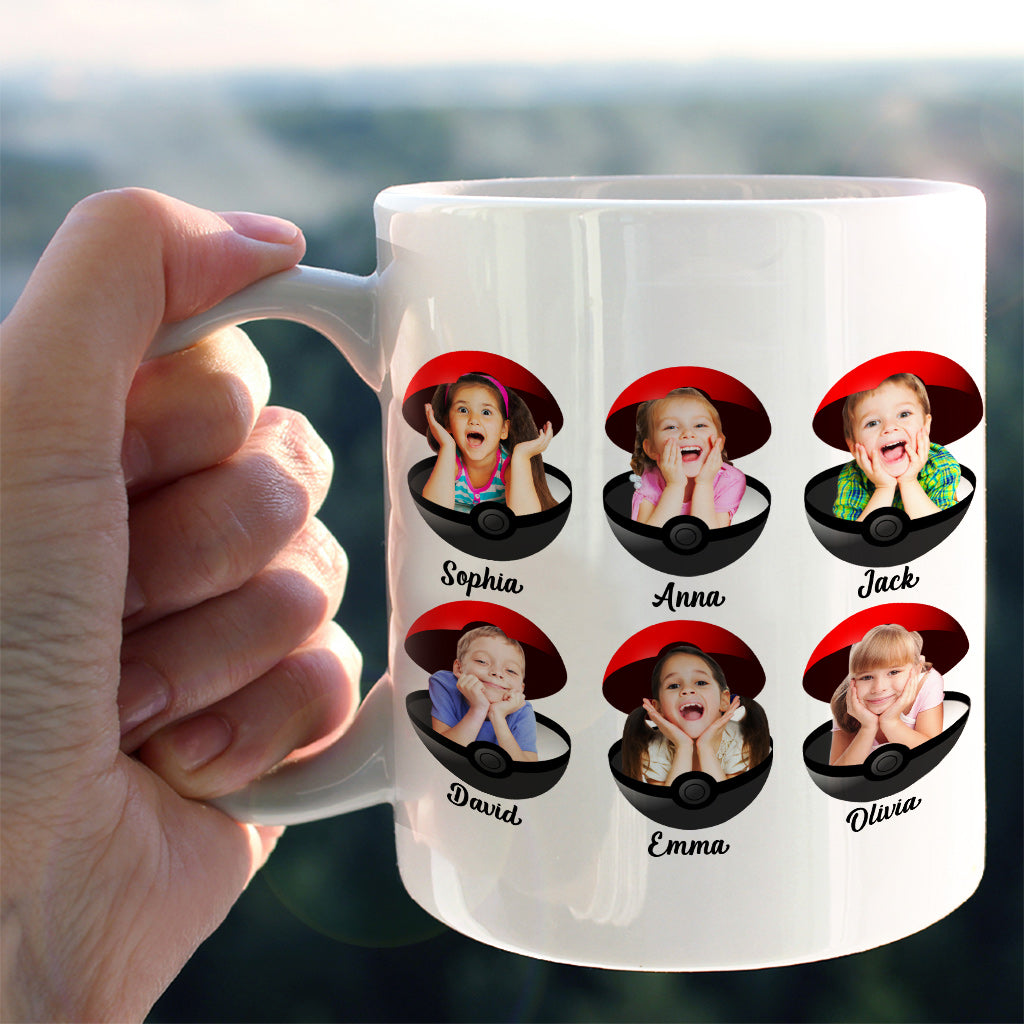 Dad Poked Mom - Personalized Monster Trainer Mug