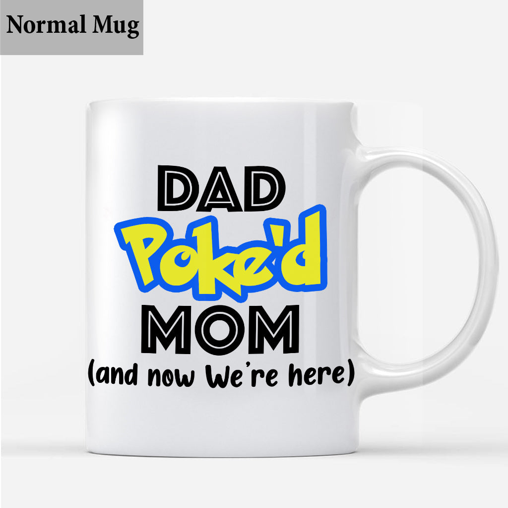Dad Poked Mom - Personalized Monster Trainer Mug