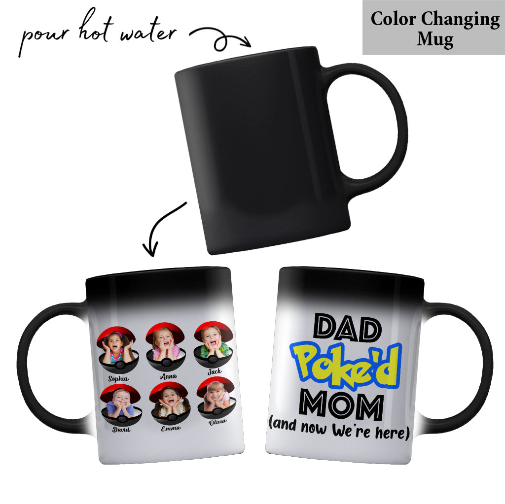 Dad Poked Mom - Personalized Monster Trainer Mug