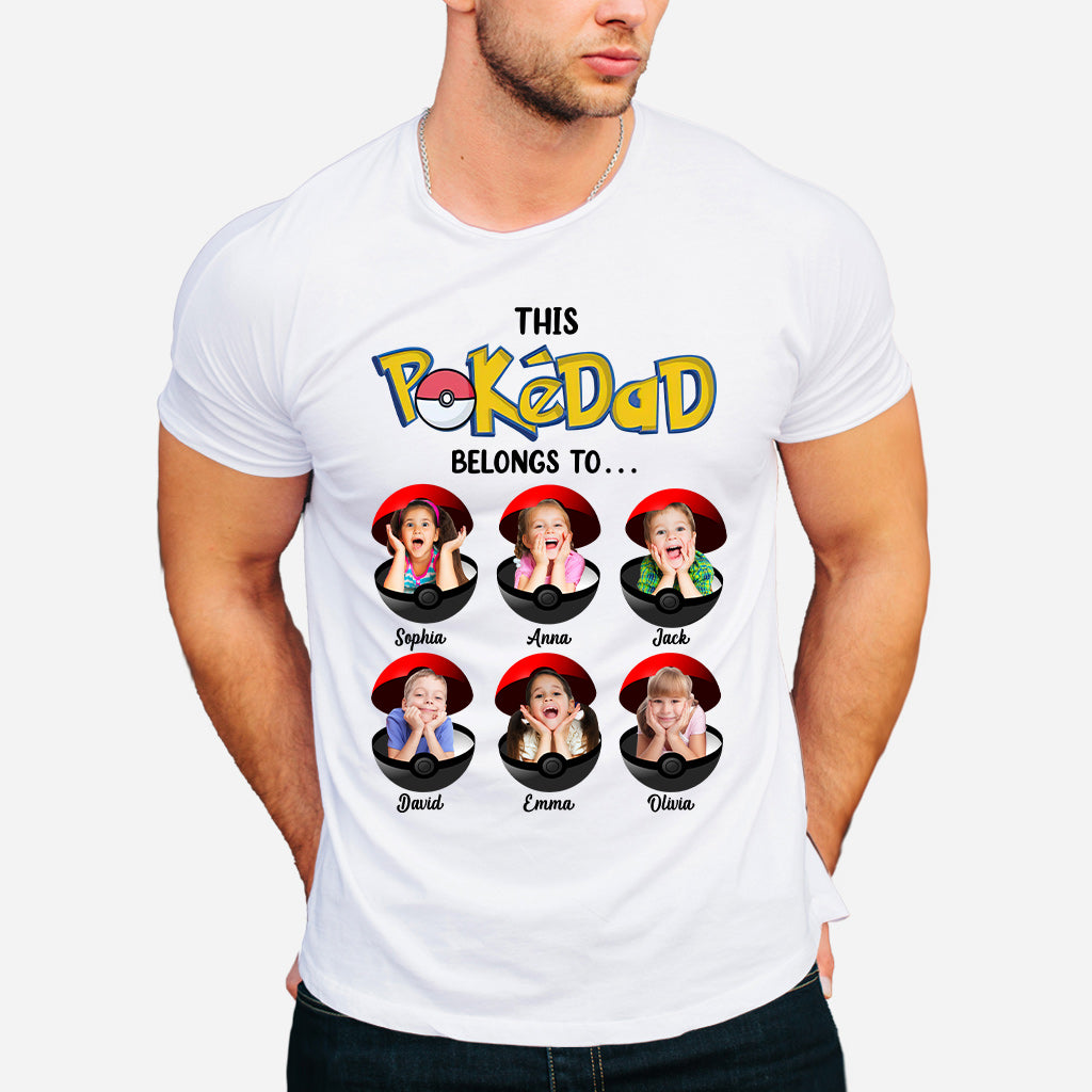 Pokédad Pokémom - Personalized Monster Trainer T-shirt and Hoodie