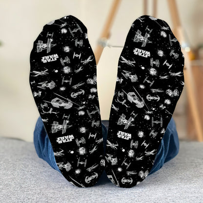 Best Daddy In The Galaxy - Personalized The Force Socks