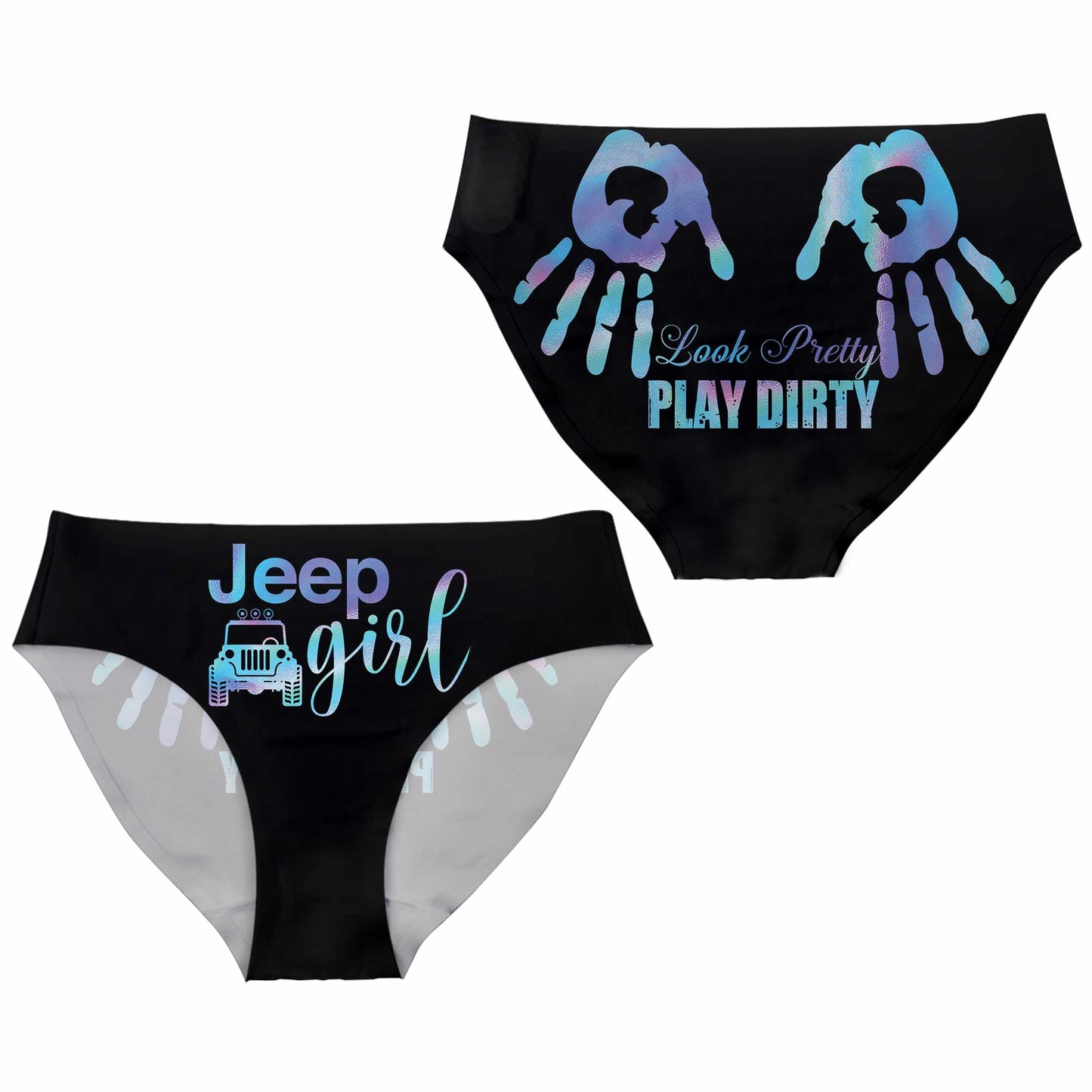 Look Pretty Play Dirty - Car Women's Briefs