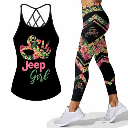 I'm A Simple Woman - Car Cross Tank Top and Leggings