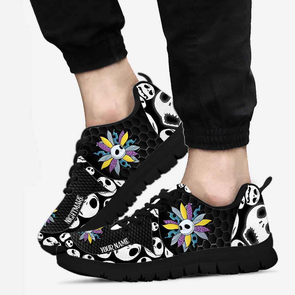 Hello Darkness - Personalized Nightmare Sneakers
