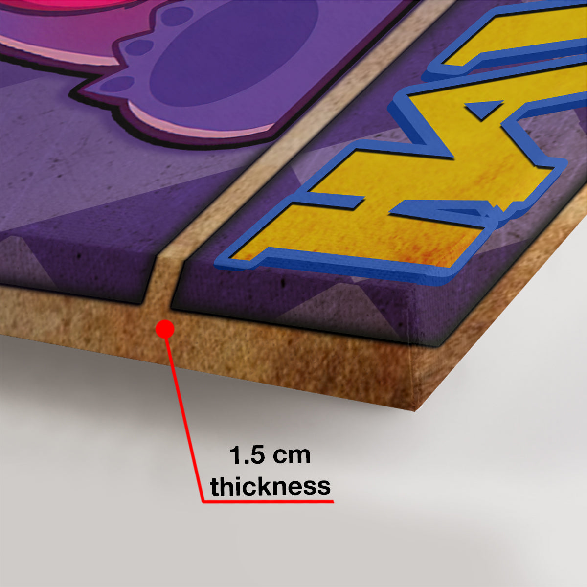 Peeker Hello Sweet Cheeks - Personalized Monster Trainer Canvas and Poster