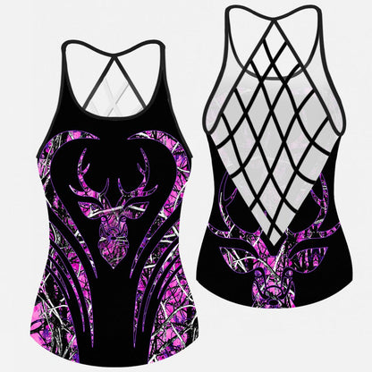 Hunting Girl Cross Tank Top