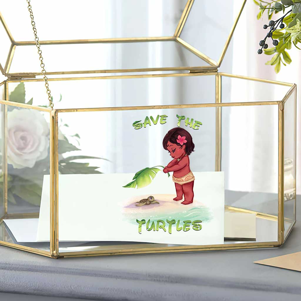 Save The Turtles - Turtle Decal Full