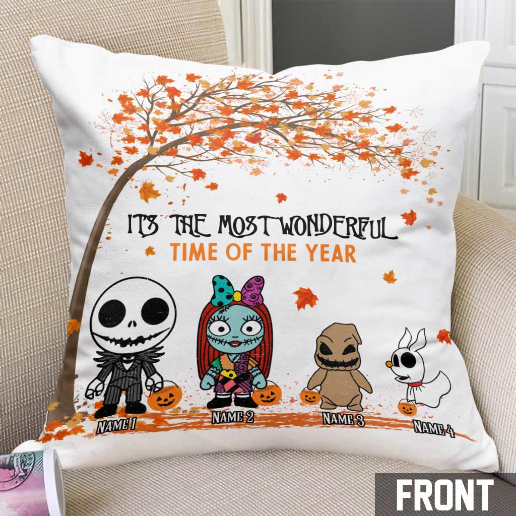 Parents Of Nightmares - Personalized Halloween Nightmare Throw Pillow