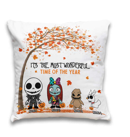 Parents Of Nightmares - Personalized Halloween Nightmare Throw Pillow