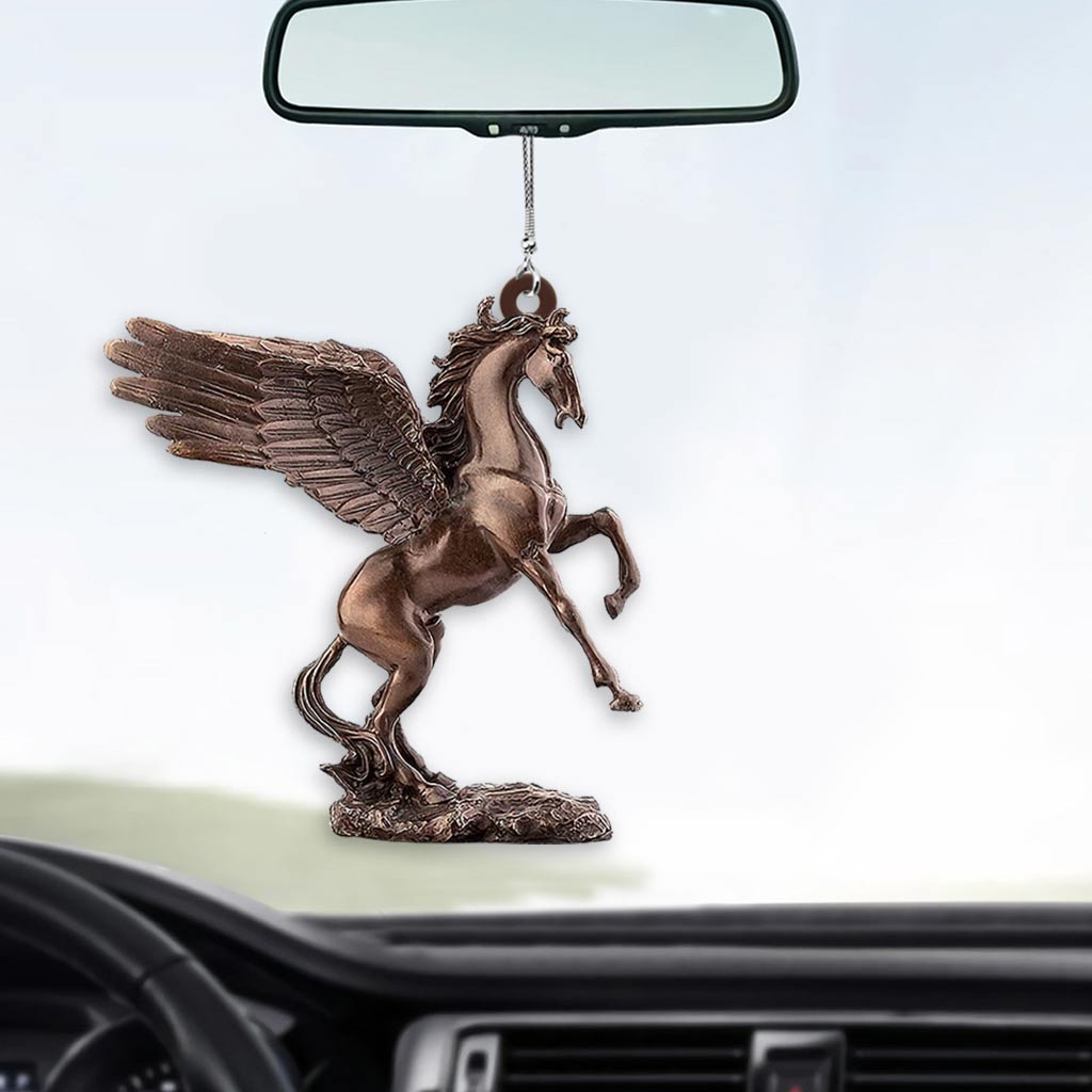 Magic Horse - Horse Car Ornament (Printed On Both Sides)