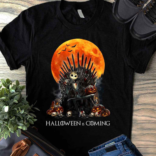 Halloween Is Coming - Nightmare Throne T-shirt and Hoodie