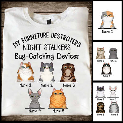 My Furniture Destroyers - Personalized Cat T-shirt and Hoodie