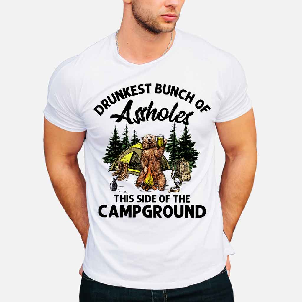 Drunkest Bunch This Side Of The Campground - Camping T-shirt and Hoodie 112021