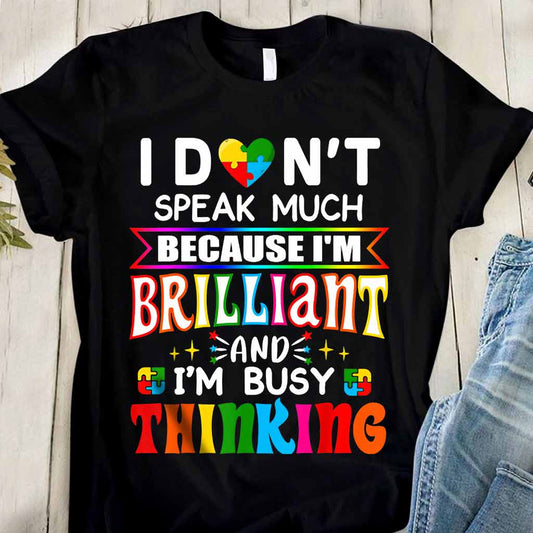 I'm Brilliant Autism Awareness T-shirt and Hoodie 112021